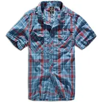 Brandit Roadstar Short Sleeve Shirt Bleu 5XL Homme