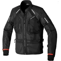 Spidi Veste textile de moto Tech Armor, noire, taille L