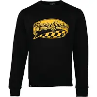 Rusty Stitches Uni 301 Sweatshirt Noir L Homme