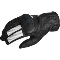 Halvarssons Flaxen Noir Blanc Gants Taille 5