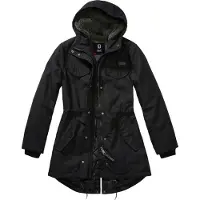 Brandit Parka mi-saison 'Marsh Lake' noir