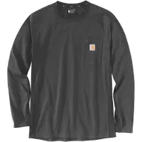 Carhartt Force Flex Pocket Relaxed Fit Long Sleeve T-shirt Gris XL Homme