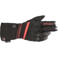Alpinestars HT-5 Heat Tech, gants chauffants ,Noir/Rouge ,M
