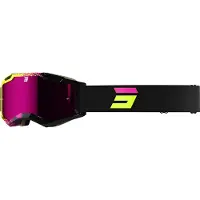 Shot Race Gear Iris 2.0 Fusion Off-road Goggles Noir Iridium Pink/CAT2