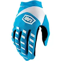 100% Airmatic Off-road Gloves Bleu S / Short Homme