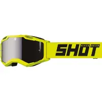 Shot Race Gear Assault 2.0 Solid Off-road Goggles Jaune Clear/CAT0