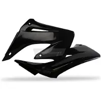 Polisport Spoiler de radiateur latéral CR125-250 02-07 noir