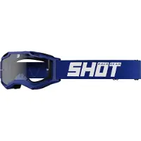 Shot Race Gear Assault 2.0 Solid Off-road Goggles Bleu Clear/CAT0