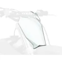 Polisport plaque d'immatriculation avant blanche adaptable sur Honda CRF450R/RX