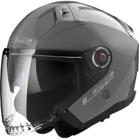 LS2 OF603 Infinity II Solid Nardo Gris 06 Casque Jet Taille L