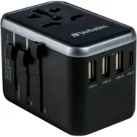 Verbatim Uta-04 61w Laptop Charger Argenté