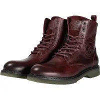 John Doe Sixty, bottes femmes ,Rouge Foncé ,41 EU
