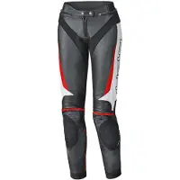 Held Lane II Femme Noir Blanc Rouge Pantalon Cuir Taille 36