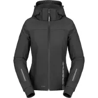 Spidi Sweat à capuche imperméable H2Out II pour femme, noir, taille M