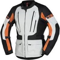 IXS Blouson Tour Lennik-ST noir-gris clair-marron - S