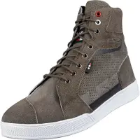 LS2 Helmets Bottes LS2 "Downtown Man" homme, cuir velours Ur. 46, marron