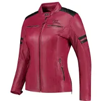 Rusty Stitches Jacke Joyce V2 Cherry/Schwarz