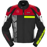 Spidi Progressive Tex Blanc Rouge Blouson Taille S