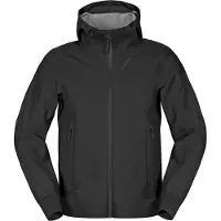 Spidi Veste HOODIE SHELL, (noir, taille L)
