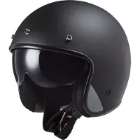 LS2 OF601 Bob II Solid Mat Noir 06 Casque Jet Taille S
