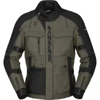 Spidi Tour Evo 2 H2Out blouson textile imperméable pour moto, vert olive/noir, XL
