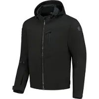 Rusty Stitches William blouson textile pour moto, noir, 2XL