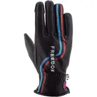 Helstons Freedom Woman Leather Gloves Noir XL Femme
