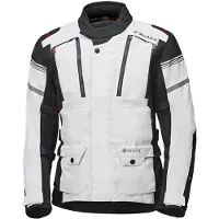 Held Omberg Top Gris Clair Noir Blouson Textile Taille L