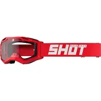 Shot Race Gear Assault 2.0 Solid Off-road Goggles Rouge Clear/CAT0