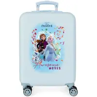 Disney pour homme/garçon. 4051721 Frozen Awesome Moves Cabin Bag rigid blue -38x55x20cm (OSFA), Bleu, Casuel, ABS/Polycarbonate, Cabine