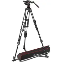 Manfrotto Nitrotech 608 & Alu Twin Ground Spreader