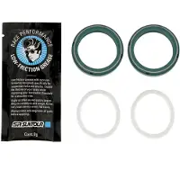 Sr Suntour Dust Seal Kit For Fork Auron34/aion34/mobie45/axon34 Werx/elite Argenté