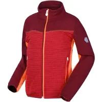 Regatta OBERON III Veste Softshell Junior en Maille Stretch Extensible avec poches zippées Soft Shell Enfant Dark Cerise/Dark Cerise FR: S (Taille Fabricant: 3-4)