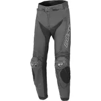 Büse Assen Pantalon en Cuir Noir Taille 106