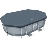 Bestway Bâche 4 saisons ovale pour piscine - 3,05 m x 2,00 m