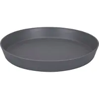 Elho Soucoupe Ronde Loft Urban - Ø 28 Cm - Gris Chaud