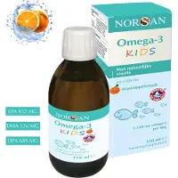 Norsan Omega Huile de poisson 3 enfants Naturale 150 ml