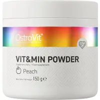 OstroVit | Vit&Min Powder | Multivitamin and Mineral Formula Peach