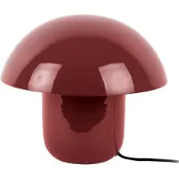 Leitmotiv - Lampe de table Fat Mushroom - Ocre rouge