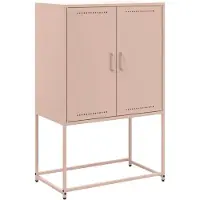 vidaXL Armoire TV blanche 100,5x39x60,5 cm Acier