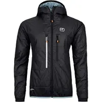 Ortovox - Veste de ski de randonnée - Swisswool Piz Boè Jacket W Black Raven pour Femme en Laine - Taille S - Noir