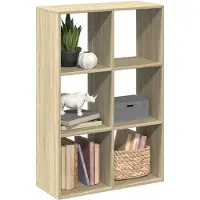 vidaXL Étagère séparatrice de pièce chêne sonoma 69,5x29x103,5 cm