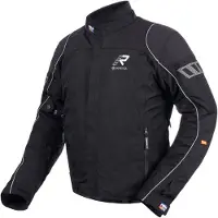 Rukka Veste textile pour moto Trave-R, noir/argent, 66