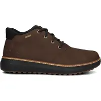 Timberland pour homme. TB0A6A8NW071 Bottes chukka en cuir avec membrane Gore-Tex Hudson Road marron foncé (47.5), Plat, Lacets, Casuel