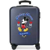 Joumma Bags pour femme/filles. 3071724 Etui de cabine Mickey rigide 55cm The One blue 34L / -38x55x20cm- (OSFA), Bleu, Casuel, ABS/Polycarbo