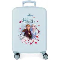 Disney pour fille. 2541461 Etui cabine Faites confiance à votre voyage rigide bleu -34x55x20cm (OSFA), ABS/Polycarbonate, Marine, mode