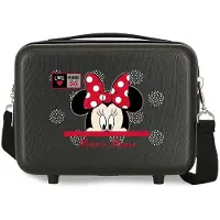 Joumma Bags pour fille. 2163921 Trousse de toilette en ABS Minnie My Pretty Bow Adaptable noir -29x21x15cm (OSFA), Casuel, ABS/Polycarbonate