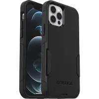 Otterbox Commuter Coque pour iPhone 12/iPhone 12 Pro, Antichoc, Anti-Chute, Protection, supporte 3 x Plus de Chutes Que la Norme Militaire, antimicrobien, Noir