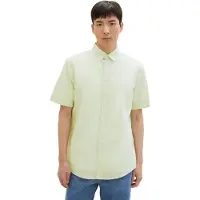 Tom Tailor 1042352 Chemise, 35169-Tender Sea Green, XXL Homme