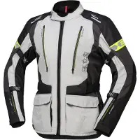 IXS Lorin-ST Veste Moto Textile Gris Clair Noire Taille XL